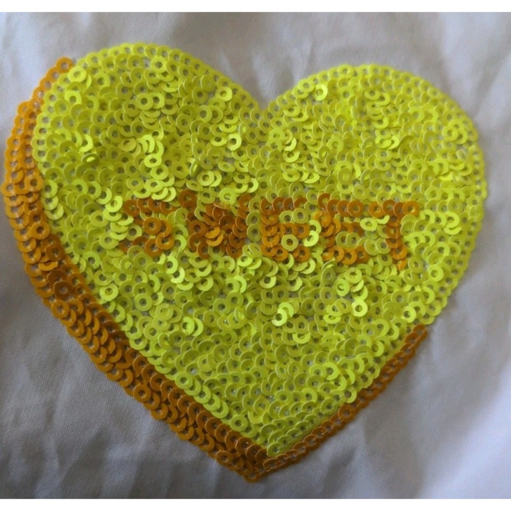 Candy Heart Dress Chic Soul Women's 3X Curvy White Puffy Tiered Sequin Valentine - Picture 6 of 9